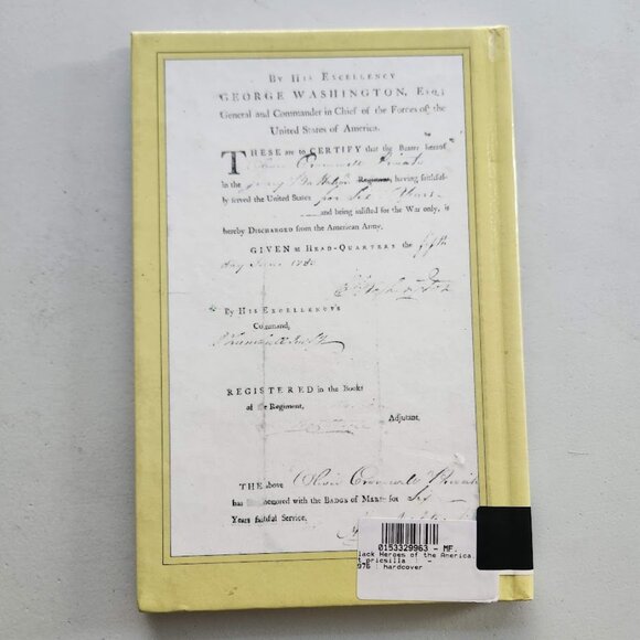 Black Heroes of the American Revolution Hardcover Book 9780152085605 History Soc - Picture 2 of 9